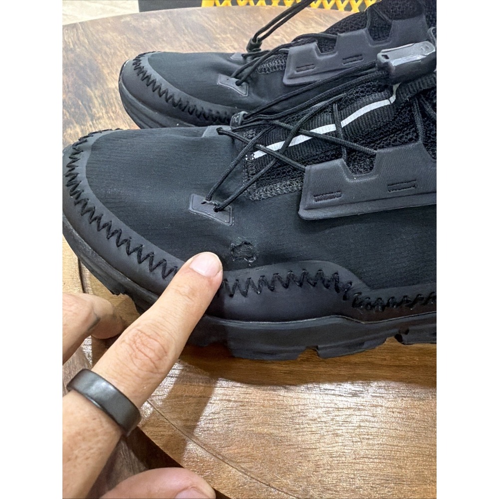 On Cloud Cloudaway Triple Black Running Walking Sneakers Shoes Men’s Sz 10 - Picture 8 of 9